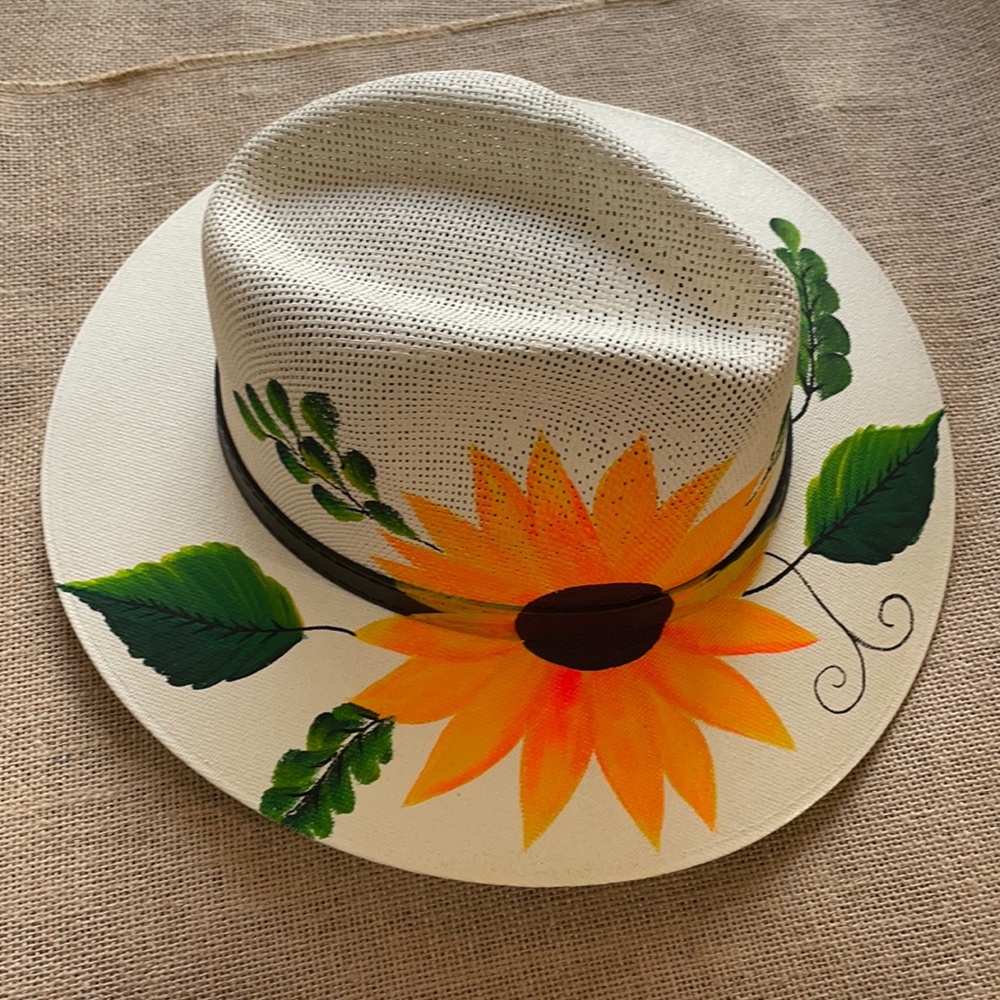 Mexican Handpainted Hat